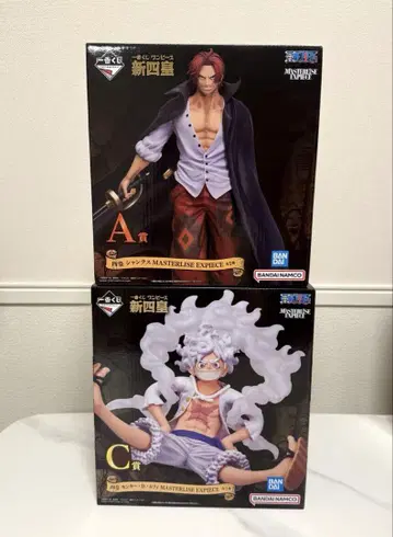 최종 가격 원피스 제일복권 신사황 피규어 샹크스 루피 2종 세트