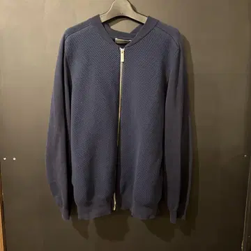Calvin Klein PLATINUM 네이비 집업 가디건