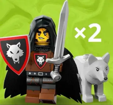 레고 2세트 71048 미니 피규어 시리즈 27 늑대족의 마스터