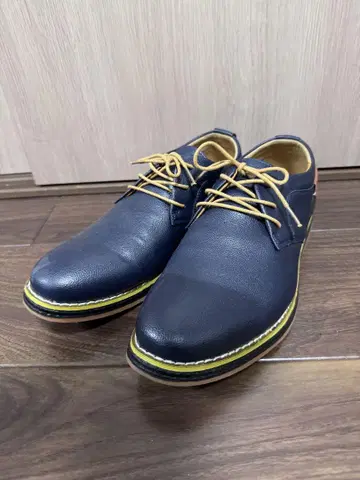 네이비 가죽 드레스 신발 29cm