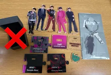 모토슌스케 아크릴 스탠드, 아크릴 키링 세트