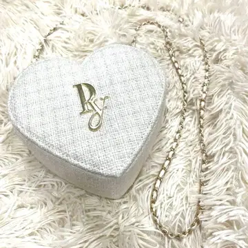 Peony Heart Thing Bag 트위드