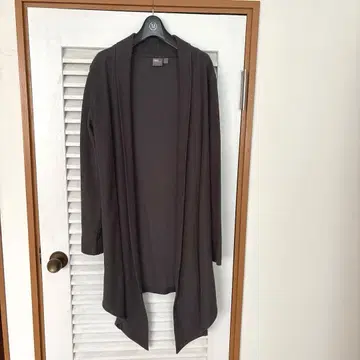 asos 롱 가디건 그레이 xs