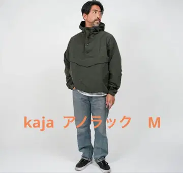 BUTTON ANORAK HOODIE kaja ovy 카자 오비