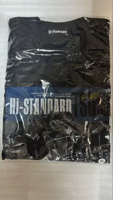 Hi-STANDARD 셔츠 XXL 2XL 미개봉 새상품