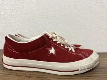 CONVERSE ONE STAR J VTG RED