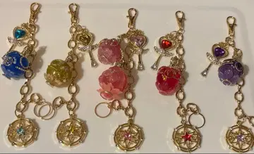 마도카 마기카 서울젬풍 키링 5개 세트 핸드메이드