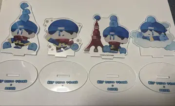 랏다 아크릴 스탠드 도쿄 타워 4개 세트
