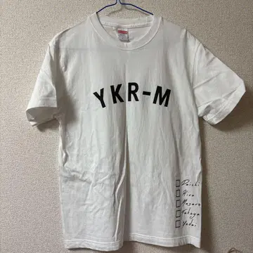 YOKARO-MON YKR-M 체크 박스 디자인 티셔츠