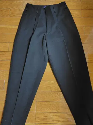 소박한 봉탕 2 블랙 변형 학생 바지 학생 슬랙