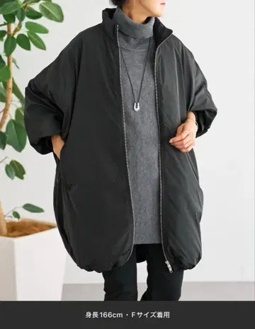 BEARDSLEY 충전솜 BIG 판초 코트