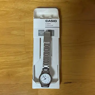 CASIO 손목시계 실버 쿼츠