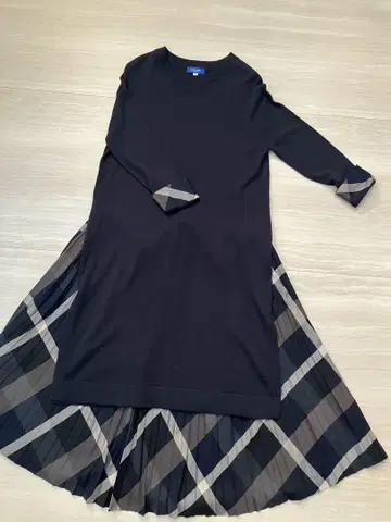 BLUE LABEL 네이비 긴팔 셋업 38