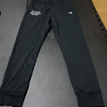 rvddw 블랙 조거 팬츠