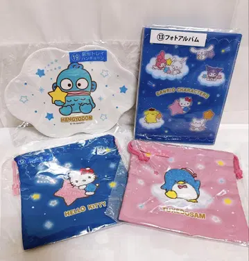 산리오 캐릭터즈 대상 당첨 복권 4세트