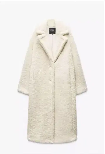 한 번만 사용 ZARA 자라 롱 기장 보아 코트 XS