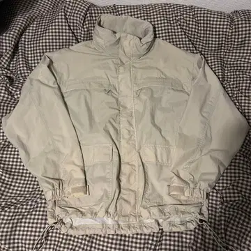 90s L.L.Bean 베이지 나일론 자켓