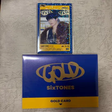 SixTONES GOLD 특전 세트