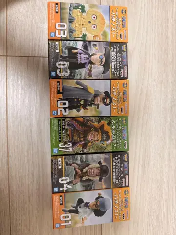 ONE PIECE 월드 컬렉션 검은 수염 해적단 세트