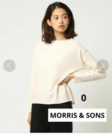 MORRIS & SONS 보트넥 풀오버 0 모리스 앤 선즈