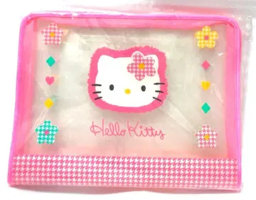 산리오 헬로키티 1997년산 키티 지퍼 파우치 카오하나
