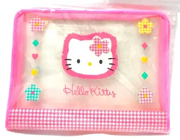 산리오 헬로키티 1997년산 키티 지퍼 파우치 카오하나