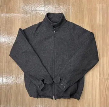 BEAMS 울 혼방 자켓 그레이 스윙탑 빈티지