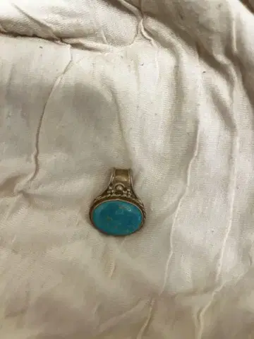 빈티지 목걸이 터콰이즈 목걸이 실버 925