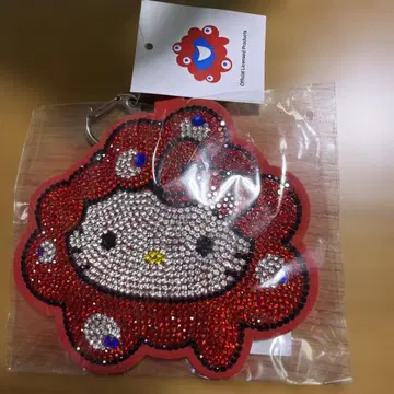 [ 새상품 ] 미야쿠미야쿠 키티 큐빅 키링