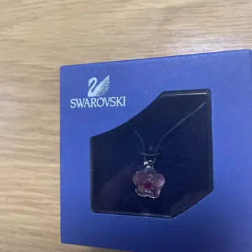 Swarovski 플라워 목걸이