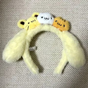 산리오 퓨로랜드 머리띠 팀 푸딩