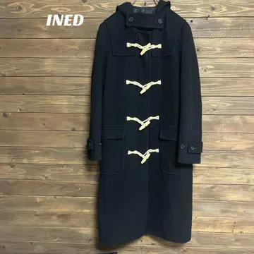 [ 이네드 ] INED 블랙 더플 코트 일본제 M