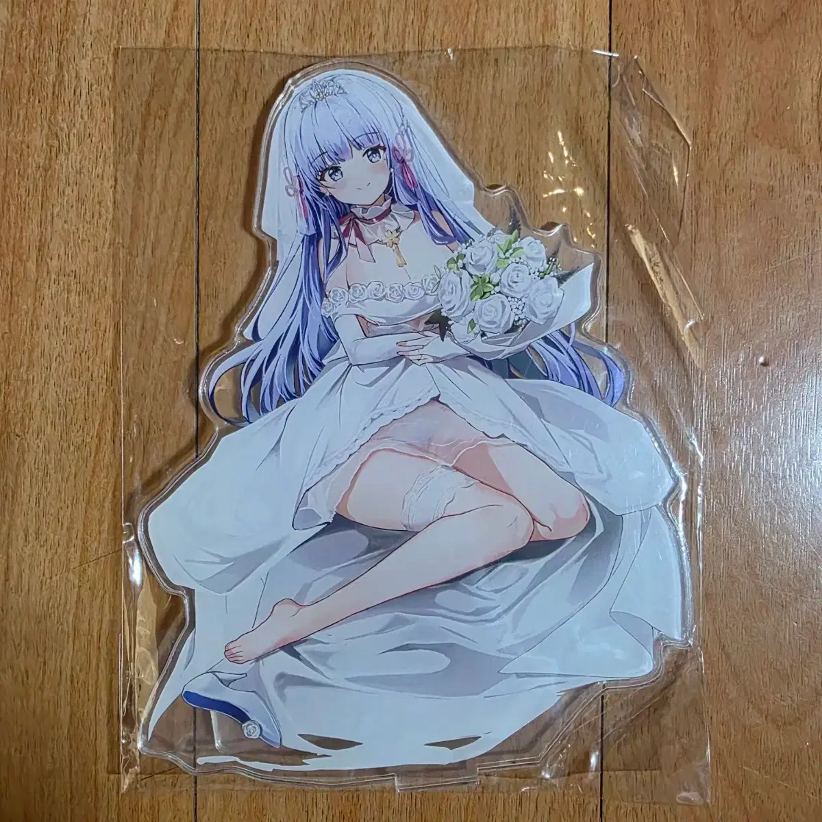 Genshin Impact Kamisato Ayaka wedding dress acrylic stand