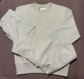 adidas 민트 그린 맨투맨 세트