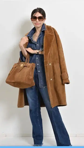 라빠르망 INES&MARECHAL 무스탕 코트