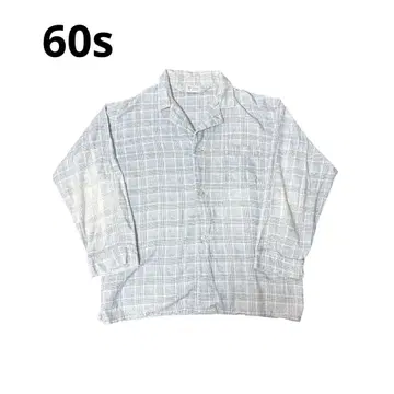 60s vintage 파자마 셔츠