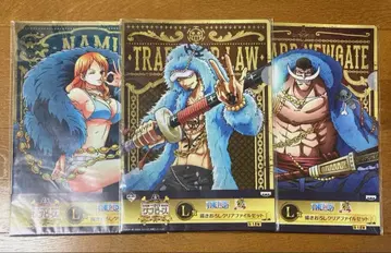 원피스 클리어 파일 20th 제일복권 로우 마르코 나미