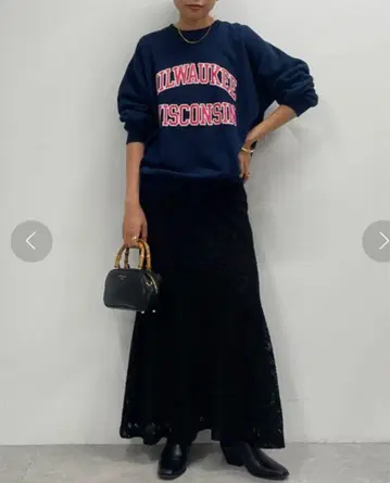 Loungedress 레이스 플레어 스커트 머메이드 레이스 스커트