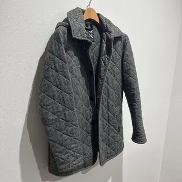 LAVENHAM 퀼팅 자켓 36 그레이