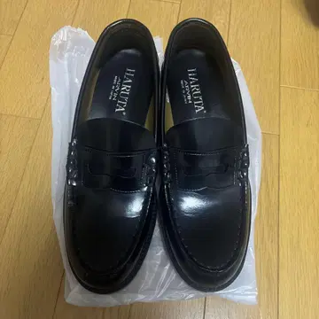 HARUTA 로퍼 블랙 PH2B 6550 일본제