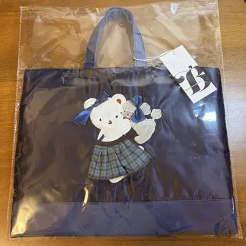 곰돌이 와펜 토트백