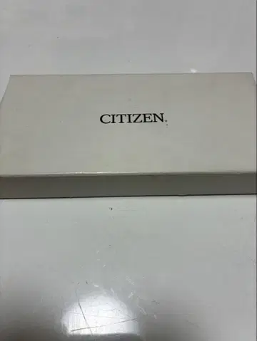 CITIZEN 실버 회중시계 사용설명서 포함