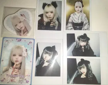 AVAM 츠키미노 아야 폴라로이드 카드 캔뱃지