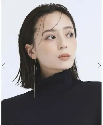 어뉴언스 체인 스윙 귀걸이 골드