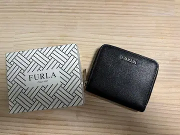 FURLA 이단 접이식 지갑 블랙