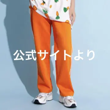 후드 저지 팬츠 / 오렌지