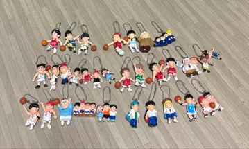 슬램덩크 슬램 스윙 피규어 키링 묶음 판매