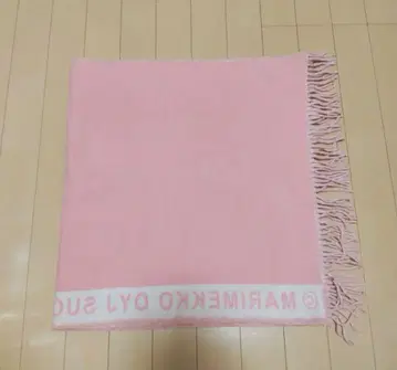 marimekko 마리메꼬 스톨 대형 핑크 숄 머플러