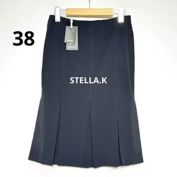 84 [미사용 새상품] STELLA.K 머메이드 라인 박스 플리츠 스커트