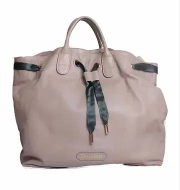 [ 가격 인하 중 ] Repetto 핑크 천연 가죽 토트백